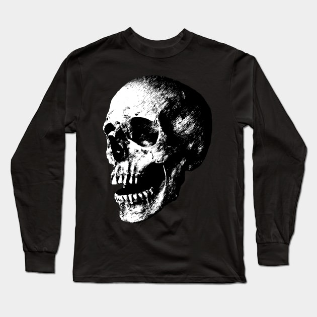 skull Long Sleeve T-Shirt by danas_fantasy